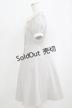 画像2: evelyn / ビッグリボンワンピース Free グレー H-25-09-27-060-LO-OP-NS-ZH