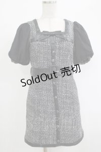 Bubbles / ポイントレザーリボンワンピース Free ブラック H-25-09-27-067-CA-OP-NS-ZH