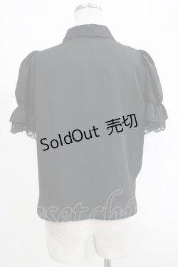 画像3: evelyn / レース襟ブラウス Free ブラック H-25-09-27-071-LO-BL-NS-ZH