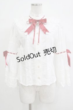 画像1: BABY,THE STARS SHINE BRIGHT / エリザベスブラウス Free オフ/エンジ H-25-09-27-073-BA-BL-NS-ZH