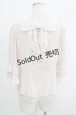 画像3: ALICE and the PIRATES / アナスタシアの蝶々衿ブラウス Free 渋ピンク H-25-09-27-077-PA-BL-NS-ZH