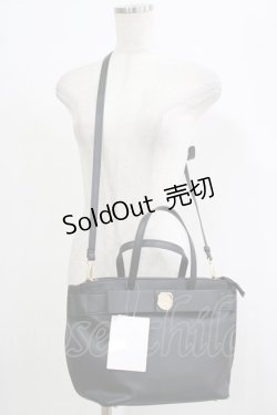 画像1: m petit by misako / TT*AMリボン2WAY  ブラック H-25-09-27-009-LO-BG-NS-ZH