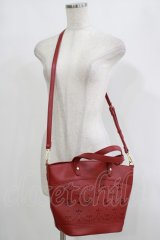 m petit by misako / AMハナパンチング2WAYバッグ  レッド H-25-09-27-013-LO-BG-NS-ZH