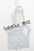 m petit by misako / TT*AMフリルトート  サックス H-25-09-27-002-LO-BG-NS-ZH