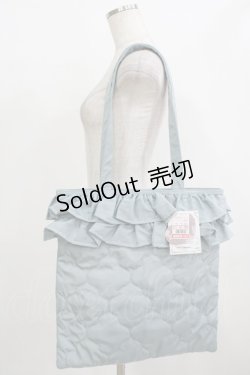 画像1: m petit by misako / TT*AMフリルトート  サックス H-25-09-27-002-LO-BG-NS-ZH