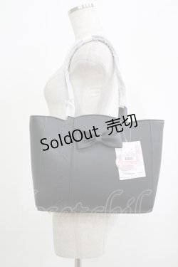 画像1: m petit by misako / TT*AMリボンTT  ブラック H-25-09-27-017-LO-BG-NS-ZH