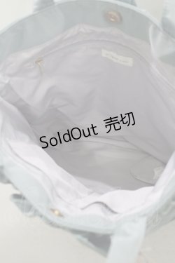 画像2: m petit by misako / TT*AMフリルトート  サックス H-25-09-27-002-LO-BG-NS-ZH