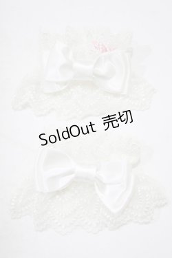 画像1: Angelic Pretty / チュールレースお袖とめ  オフ H-25-09-27-021-AP-ZA-NS-ZH