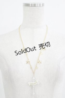 画像2: Angelic Pretty / Holyクロスネックレス  シロ H-25-09-27-023-AP-AC-NS-ZH