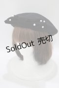 m petit by misako / TT*AMリボンBベレー  ブラック H-25-09-27-027-LO-AC-NS-ZH