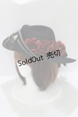 画像1: ALICE and the PIRATES / Holy Knight〜聖なる夜の聖なる騎士〜ハット  ブラック H-25-09-27-031-PA-AC-YZ-ZH