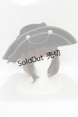 画像2: ALICE and the PIRATES / Holy Knight〜聖なる夜の聖なる騎士〜ハット  ブラック H-25-09-27-031-PA-AC-YZ-ZH