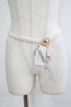 画像1: m petit by misako / TT*AMハートPLベルト  オフ H-25-09-27-032-LO-ZA-NS-ZH
