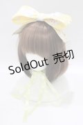 metamorphose / うさぎカフェリボンヘッドドレス  イエロー H-25-09-27-033-ME-AC-NS-ZH