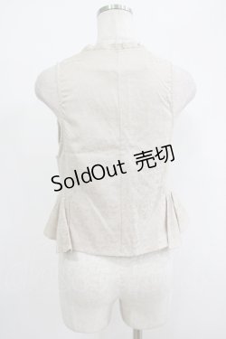 画像3: axes femme / ジャガードベスト M ベージュ H-25-09-28-028-AX-TO-NS-ZH