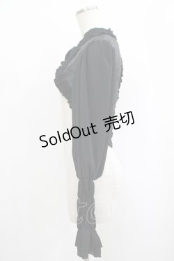 画像2: 時織魔女（海外ロリータブランド） / ジャガードボレロ M ブラック H-25-09-28-030-PU-TO-NS-ZH