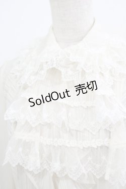 画像4: BABY,THE STARS SHINE BRIGHT / ストライプシフォン丸衿ブラウス Free 生成り H-25-09-28-033-BA-BL-NS-ZH