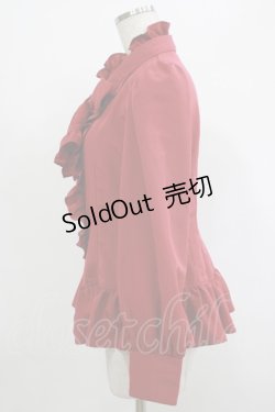 画像2: ALICE and the PIRATES / Romeoブラウス Free ボルドー H-25-09-28-034-PA-BL-NS-ZH