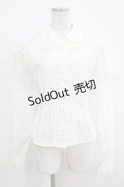 画像1: BABY,THE STARS SHINE BRIGHT / チュールレースブラウス Free オフ H-25-09-28-035-BA-BL-NS-ZH