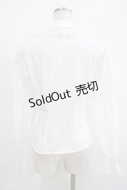 画像3: BABY,THE STARS SHINE BRIGHT / チュールレースブラウス Free オフ H-25-09-28-035-BA-BL-NS-ZH