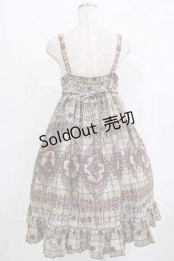 画像3: ALICE and the PIRATES / アリスのトランプタータン柄ジャンパースカートII Free ベージュ H-25-09-28-003-PA-OP-NS-ZH