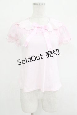 画像1: Angelic Pretty / Milky Featherカットソー Free ピンク H-25-09-28-037-AP-TO-NS-ZH