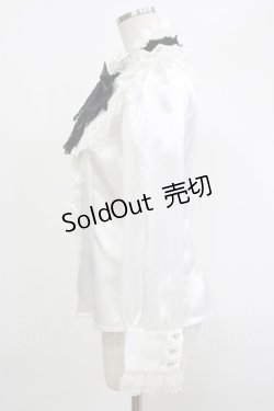 画像2: ALICE and the PIRATES / クラウンブラウス Free オフ/ブラック H-25-09-28-039-PA-BL-NS-ZH