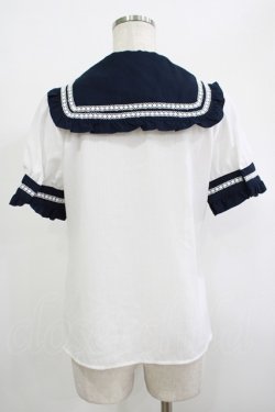 画像3: Secret Honey / セーラーブラウス Free オフ H-25-09-28-043-CA-BL-NS-ZH