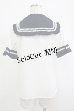 画像3: Secret Honey / セーラーブラウス Free オフ H-25-09-28-043-CA-BL-NS-ZH