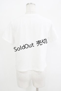 画像3: evelyn / 猫ちゃんリボンTシャツ Free ホワイト H-25-09-28-047-LO-TS-NS-ZH