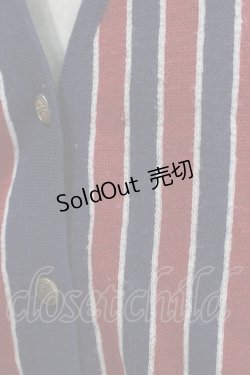 画像4: ALICE and the PIRATES / レジメンタルストライプカーディガン Free ネイビー H-25-09-28-048-PA-TO-NS-ZH