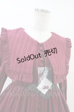 画像4: Sheglit / アネモネのフリルワンピース M ボルドー H-25-09-28-1023-EL-OP-KB-ZH