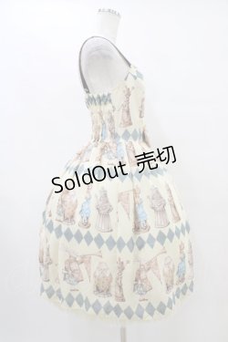 画像3: Emily Temple cute / チェスノースリーブワンピース  アイボリー H-25-09-28-1032-ET-OP-KB-ZH