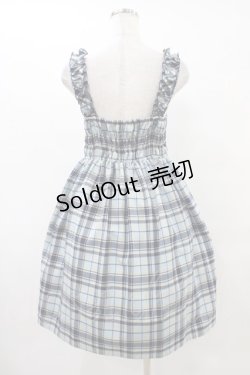 画像2: Emily Temple cute / スウェーデンタータンノースリーブワンピース  サックス H-25-09-28-1042-ET-OP-KB-ZH