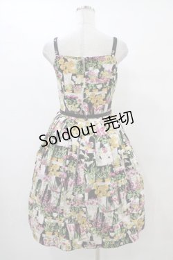 画像2: Emily Temple cute / フラワーショップジャンパースカート  クロ H-25-09-28-1043-ET-OP-KB-ZH