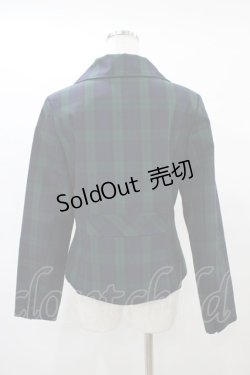 画像2: PEACE NOW / タータンチェックジャケット  グリーン H-25-09-28-1060-PU-JA-KB-ZH