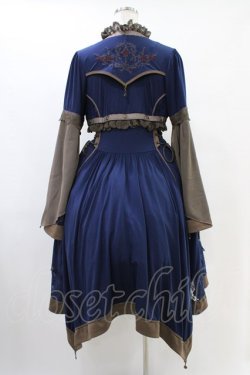 画像2: Ozz oneste / Renaissance Roseカーデワンピース  青 H-25-09-28-1009-OO-OP-KB-ZH