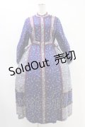Jane Marple / Demi & Birdsongアガサドレス M ネイビー×ネイビー×ワイン H-25-09-28-1013-JM-OP-KB-ZH