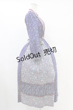 画像3: Jane Marple / Demi & Birdsongアガサドレス M ネイビー×ネイビー×ワイン H-25-09-28-1013-JM-OP-KB-ZH