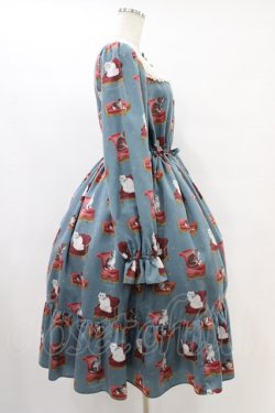 画像3: Melody BasKet / Cats castleレースヨークワンピース M ブルーグリーン H-25-09-28-1016-LO-OP-KB-ZH