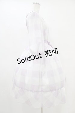 画像3: Emily Temple cute / Emilyブロックチェックワンピース  パープル H-25-09-28-1018-ET-OP-KB-ZT1129H