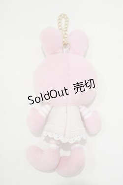 画像2: Maison de FLEUR / Maison de FLEUR×mezzo piano junior/ベリエちゃん マスコットチャーム  ピンク H-25-09-28-057-LO-ZA-NS-ZH