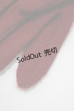 画像3: Angelic Pretty / ベルリボンウール手袋  ボルドー H-25-09-28-062-AP-ZA-NS-ZH