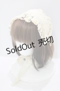 MAM MAXICIMAM / プリンセスローズヘッドドレス  生成り H-25-09-28-071-GO-AC-NS-ZH