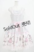 metamorphose / Lace up dollヨーク切替ジャンパースカート Free ピンク H-25-09-28-006-ME-OP-NS-ZH