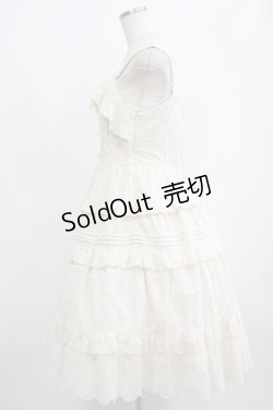 画像2: forest song（海外ロリータブランド） / Teresaジャンパースカート S 生成り H-25-09-28-007-LO-OP-NS-ZH