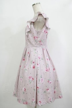画像2: Ank Rouge / ローズドットフリルワンピース M ピンク H-25-09-28-020-CA-OP-NS-ZH