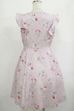 画像3: Ank Rouge / ローズドットフリルワンピース M ピンク H-25-09-28-020-CA-OP-NS-ZH