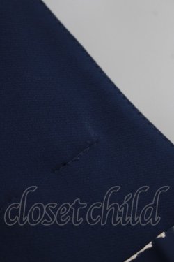 画像4: CHA CHA（海外ロリータブランド） / 袴風プリーツスカート L ネイビー H-25-09-28-022-PU-SK-NS-ZH