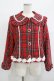 画像1: axes femme kawaii / ガーリーリボンショートコート M レッド H-25-09-28-025-AX-CO-NS-ZH (1)